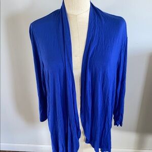 Apt. 9 Blue Open-Front Cardigan Sweater